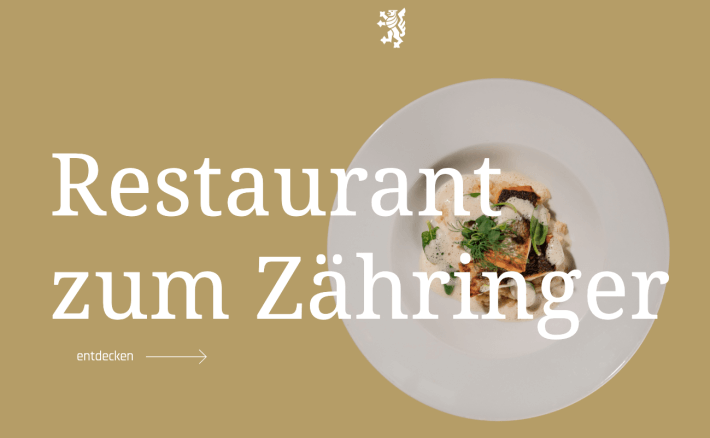 inyourface Werbetexte Webtexte Restaurant zum Zähringer Bern